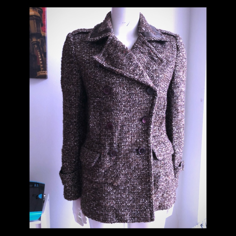 Coach tweed  Brown  Blazer  size M